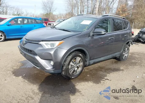 2017 Toyota Rav4 Xle из США, поврежденный, VIN 2T3RFREVXHW669012